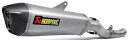 アクラポビッチ チタン オーバル スラッシュカット スリップオン マフラー (S-K14SO5-HZAAT) Akrapovic Titanium Oval Slash-Cut Slip-On Muffler (S-K14SO5-HZAAT)