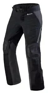 Rev'It Stratum GTX メンズ オートバイ パンツ ブラック Rev'It Stratum GTX Mens Motorcycle Pants B...