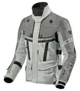 Rev'It ドミネーター 3 GTX メンズ ゴアテックス ジャケット シルバー/アンスラサイト Rev'It Dominator 3 GTX Mens Go...