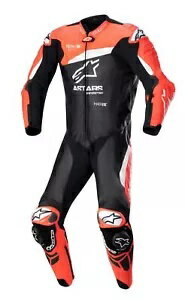 Alpinestars GP Plus V4 メンズ レザー オートバイ 1 ピース スーツ ブラック/レッド/ホワイト Alpinestars GP Plus...