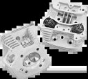 S&S スーパーストック シリンダーヘッド シルバー (90-1004) S&S Super Stock Cylinder Heads Silver (90-1...