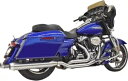 Bassani M8 トゥルー デュアル パフォーマンス ステンレススチール エキゾースト システム (1F66SS) Bassani M8 True Dual...