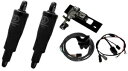 Legends Aero-A オートバイ ブラック リア ショック (1311-0106) Legends Aero-A Motorcycle Black Re...