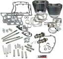 S&S 106 インチ ビッグボア ブラック シリンダー ホット セットアップ パフォーマンス キット (900-0354) S&S 106