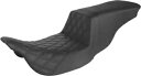 Saddlemen ステップアップ格子シッチ ブラック オートバイ シート (808-07B-192) Saddlemen Step Up Lattice Sitch Black Motorcycle Seat (808-07B-192)(2)