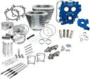 S&S 110 インチ チェーン ドライブ パワー パッケージ パフォーマンス キット シルバー (330-0666) S&S 110