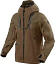 Rev'It コンポーネント 2 H2O メンズ オートバイ ジャケット ブラウン Rev'It Component 2 H2O Mens Motorcycle Jacket Brown