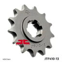 Hyosung GV 125 M 2009-2010 JT ナチュラル フロント スプロケット 13T 428 JTF410.13 Hyosung GV 125 M 2009-2010 JT Natural Front Sprocket 13T 428 JTF410.13(2)