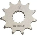 スズキ Lt 250 S 2x4 1989-1990 JT シルバー フロント スプロケット 11T 520 JTF1439.11- Suzuki Lt 250 S 2x4 1989-1990 JT Silver Front Sprocket 11T 520 JTF1439.11-