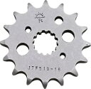 Kawasaki ZXR 750 1989-1995 JT シルバー フロント スプロケット 16T 530 JTF519.16 Kawasaki ZXR 750 1989-1995 JT Silver Front Sprocket 16T 530 JTF519.16(2)