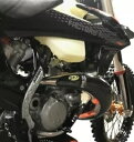 P3 エキゾーストパイプガード/ヒートシールドカーボンファイバー #101072 Husqvarna/KTM P3 Exhaust Pipe Guard/Hea...