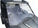 QuadBoss ウィンドブレーク フォールディング フロントガラス Can-Am コマンダー 1000/コマンダー 800 QuadBoss Windbrea...