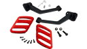 ショー クローム コンバット パッセンジャー フロアボード レッド #41-428RD Can-Am Show Chrome Combat Passenger ...