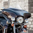 クロックワークス フレアフロントガラス 6.5インチ クリア #KWW-01-0701 ハーレーダビッドソン Klock Werks Flare Windshield 6.5