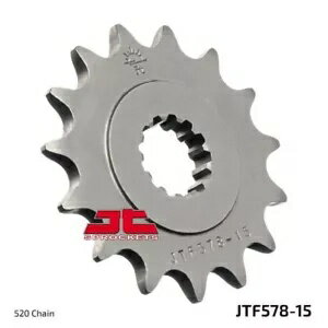 ޥ FZR 400 RR 1990-1993 JT ʥ  15T 520 JTF578.15- Yamaha FZR 400 RR 1990-1993 JT Natural Chainring 15T 520 JTF578.15-