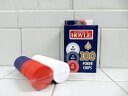 プラスチックホイルポーカーチップ 100 個セット 赤、白、青 *新品箱入り* SET OF 100 PLASTIC HOYLE POKER CHIPS RED, WHITE AND BLUE *NEW IN BOX*