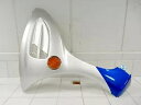 TAOTAO VIP 50CC フロント左プラスチック (ブルーとシルバーのトリム) *OEM* TAOTAO VIP 50CC FRONT LEFT PLASTIC (BLUE WITH SILVER TRIM) *OEM*
