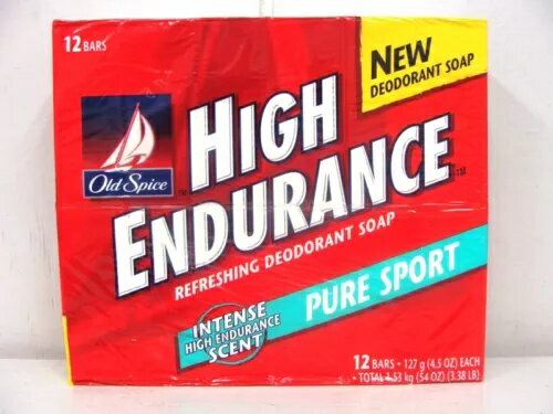 オールドスパイス 高耐久ソープ ピュアスポーツ 12バーパック *オリジナルフォーミュラ* OLD SPICE HIGH ENDURANCE SOAP PURE SPORT 12 BAR PACK *ORIGINAL FORMULA*