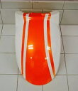 TAOTAO VENUS 50cc フロントフェンダー プラスチック (ホワイト & オレンジ) *新品* TAOTAO VENUS 50cc FRONT FENDER PLASTIC (WHITE & ORANGE) *NEW*