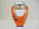 TAOTAO VIP CY50A 50cc QMB139 フロントヘッドライト プラスチック (オレンジ & シルバー) *OEM* TAOTAO VIP CY50A 50cc QMB139 FRONT HEADLIGHT PLASTIC (ORANGE & SILVER) *OEM*