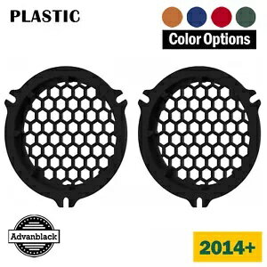Advanblack x XBS HEX スピーカーグリル 電動ストリートグライドインナーフェアリング 14+ Advanblack x XBS HEX Speaker Grills For Electric Street Glide Inner Fairing 14+