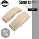 サンドカモデニムスタンダードノーマルストレッチサドルバッグ蓋 2014+ ハーレーツーリング用 Sand Camo Denim Standard Normal ...