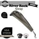 River Rock グレー ロープロファイル タンク ダッシュ コンソール ハーレー ストリート ロード グライド 08+用 River Rock Gray Low-Profile Tank Dash Console For Harley Street Road Glide 08+