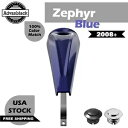 Advanblack ゼファー ブルー ロープロファイル タンク ダッシュ コンソール 08+ ハーレー ツーリング用 Advanblack Zephyr Blue Low-Profile Tank Dash Console for 08+ Harley Touring