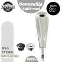 Bonneville Salt Pearl ロープロファイル タンク ダッシュ コンソール 燃料ガスキャップ ハーレー 08+ に適合 Bonneville Salt Pearl Low-Profile Tank Dash Console Fuel Gas Cap Fits Harley 08+
