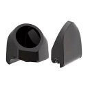 ブラック ジャック メタリック 6.5 インチ スピーカー ポッド Advanblack ハーレー キング ツアー パックに適合 Black Jack Metallic 6.5" Speaker Pods Fits Advanblack Harley King Tour Pack