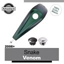 Advanblack Snake Venom ロープロファイル タンク ダッシュ コンソール ハーレー ツーリング 2008+用 Advanblack Snake Venom Low-Profile Tank Dash Console For Harley Touring 2008+