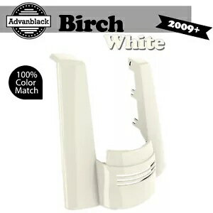 カットアウトなし ストレッチ リアフェンダー エクステンション バーチホワイト ハーレーツーリング 20..