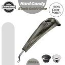 ハード キャンディー ブラック ゴールド フレーク ロープロファイル タンク ダッシュ コンソール ハーレー ツーリング 08+用 Hard Candy Bla...