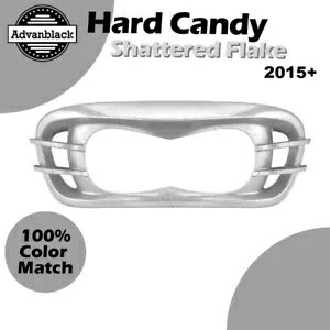 Advanblack ヘッドライトベゼル ハーレー ロード グライド 15+ ハード キャンディ シャッタード フレーク用 Advanblack Headlight Bezel For Harley Road Glide 15+ HARD CANDY SHATTERED FLAKE