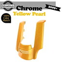 2 in 1 ストレッチ リアフェンダー エクステンション クローム イエロー パール ハーレー ツーリング用 2 into 1 Stretched Rear Fender Extension CHROME YELLOW PEARL For Harley Touring