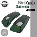 6x9インチサドルバッグスピーカー蓋オーディオカバーハーレーハードキャンディカメレオンフレークに適合 6x9
