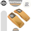 ハードキャンディーゴールドフレーク 6x9 インチサドルバッグスピーカー蓋オーディオカバーハーレー 14+ Hard Candy Gold Flake 6x9 ...
