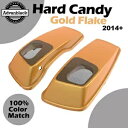 ハード キャンディ ゴールド フレーク 6x9 サドルバッグ スピーカー蓋 14 歳以上 ハーレーダビッドソン ツーリング用 Hard Candy Gold F...