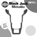 Advanblack ブラック ジャック メタリック フェアリング スポイラー キット 2017+ ハーレー ロード グライド用 Advanblack Black Jack Metallic Fairing Spoiler Kit For 2017+ Harley Road Glide