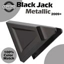 ブラック ジャック メタリック ホールショット FXR スタイル サイド カバー 09+ ハーレー ツーリング用 Black Jack Metallic Holeshot FXR Style Side Covers For 09+ Harley Touring