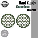 Advanblack x XBS ハード キャンディ カメレオン フレーク HEX 6.5 インチ スピーカー グリル ハーレー用 Advanblack x XBS Hard Candy Chameleon Flake HEX 6.5'' Speaker Grill For Harley