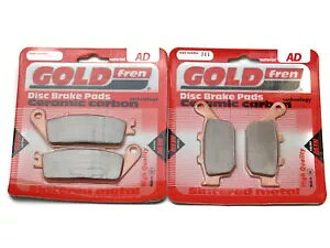 Goldfren ブレーキパッド フロント & リア ホンダ NC 750 S SAE ABS 2014-2018 Goldfren Brake Pads Front & Rear For Honda NC 750 S SAE ABS 2014-2018