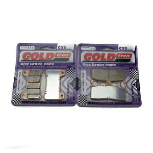 Goldfren S33 ブレーキパッド フロント Bmw R1200 K27 0378 は緩いボビン 2006-2007 Goldfren S33 Brak..