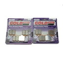 Goldfren S33 ブレーキパッド フロント Ducati 748 R (4 パッドキャリパー) 2002 Goldfren S33 Brake Pads...