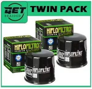 2x HiFlo ե륿Хɥ KAWASAKI ZX750 J1J2 (ZXR750) 1991 1992 Ŭ 2x HiFlo Oil Filter Bundle Fits KAWASAKI ZX750 J1,J2 (ZXR750) 1991 1992