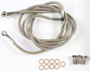 Galfer +2 ステンレススチール フロント ブレーキ ライン キット ヤマハ ブラスター 200 03-06用 Galfer +2 Stainless Steel Front Brake Line Kit for Yamaha Blaster 200 03-06