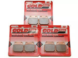 Goldfren ֥졼ѥå ե &ꥢ ۥ CB 450 DX-K 1989-1992 ץ꡼ȥå Goldfren Brake Pads Front &Rear For Honda CB 450 DX-K 1989-1992 Complete Set