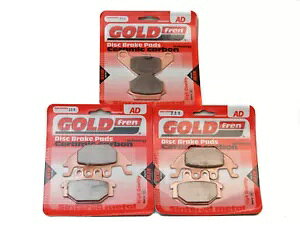 Goldfren �֥졼���ѥå� �ե���� &�ꥢ Tgb Blade 550 IRS �������å� 2011-2012 Goldfren Brake Pads Front &Rear For Tgb Blade 550 IRS Target 2011-2012