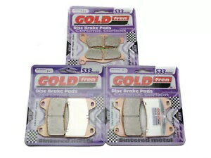 Goldfren S33 ブレーキパッド フロント & リア Ktm 1290 スーパー アドベンチャー T 2017 Goldfren S33 Brake Pads Front & Rear For Ktm 1290 Super Adventure T 2017 【並行輸入品】