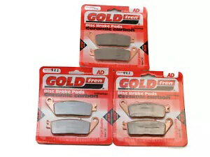 �֥졼���ѥå� �ե���� &�ꥢ �ۥ�� ST 1100 �ѥ�衼���å��� ABS 1990-2002 Brake Pads Front &Rear For Honda ST 1100 Pan European Non ABS 1990-2002